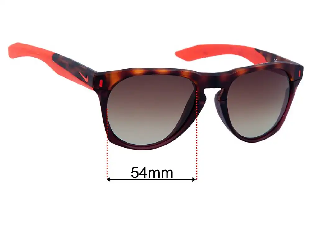 Sunglass Fix Lentilles de Remplacement pour Nike Navigator R EV1020 - 54mm Wide Sunglass Fix Lentilles de Remplacement pour Nike Navigator R EV1020 - 54mm Wide