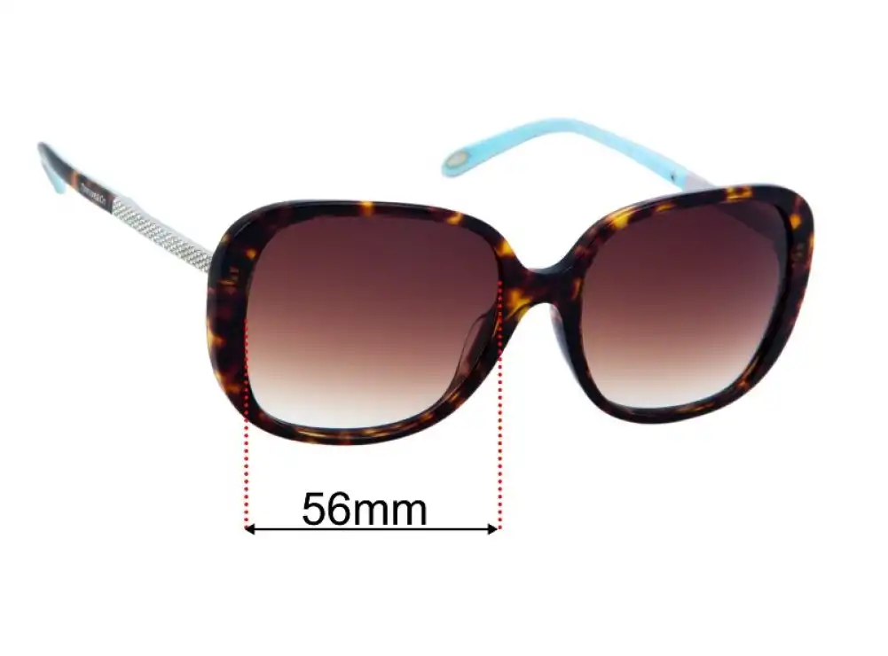 Sunglass Fix Lentilles de Remplacement pour Tiffany & Co TF 4137-B-F - 56mm Wide Sunglass Fix Lentilles de Remplacement pour Tiffany & Co TF 4137-B-F - 56mm Wide