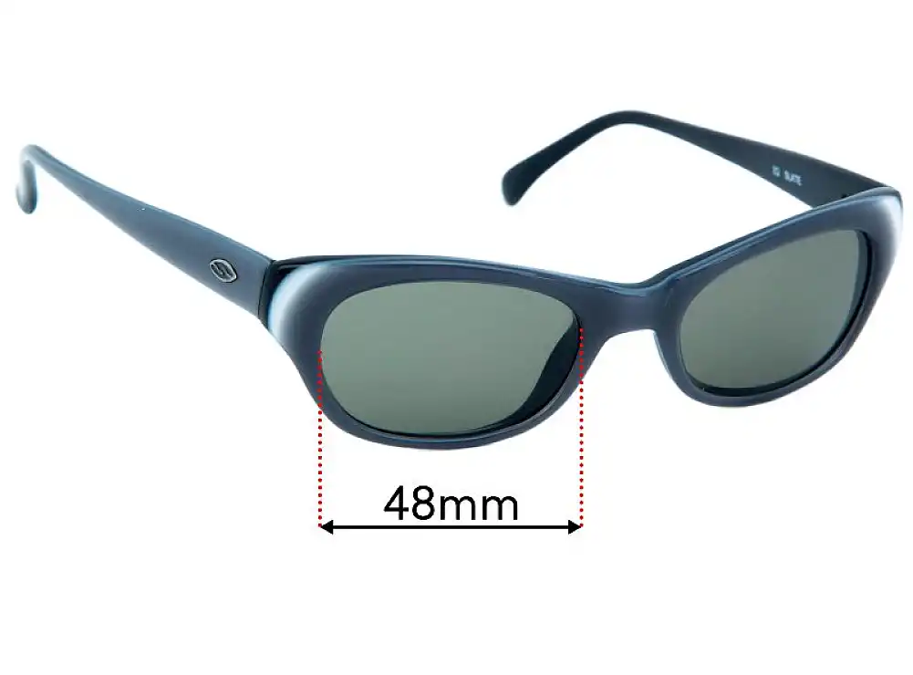 Sunglass Fix Lentilles de Remplacement pour Smith IQ Slate - 48mm Wide Sunglass Fix Lentilles de Remplacement pour Smith IQ Slate - 48mm Wide