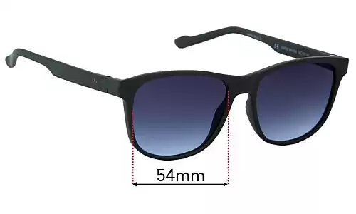 Sunglass Fix Lentilles de Remplacement pour Adidas AOR031 - 54mm Wide Adidas AOR031 Lentilles de Remplacement 54mm wide