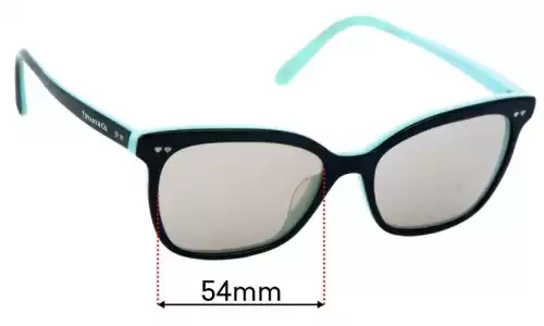 Sunglass Fix Lentilles de Remplacement pour Tiffany & Co TF 2155-F - 54mm Wide Tiffany & Co TF 2155-F Lentilles de Remplacement 54mm wide