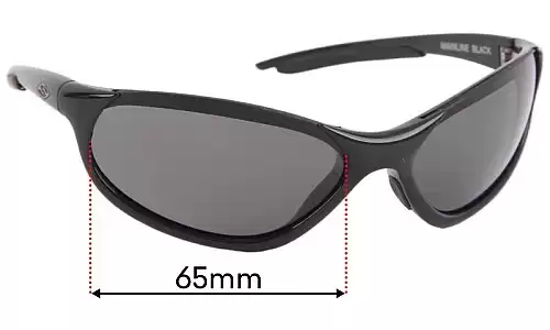 Sunglass Fix Verres de Remplacement pour Smith Mainline - 65mm Wide Sunglass Fix Verres de Remplacement pour Smith Mainline - 65mm Wide