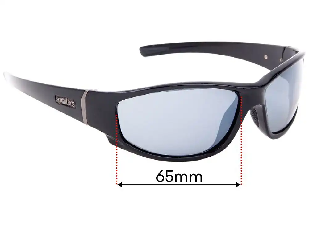 Sunglass Fix Lentilles de Remplacement pour Spotters Cristo - 65mm Wide Sunglass Fix Lentilles de Remplacement pour Spotters Cristo - 65mm Wide
