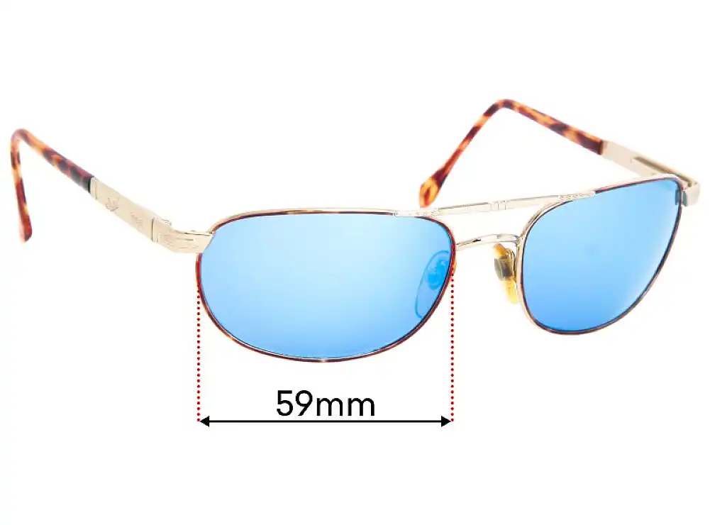 Sunglass Fix Verres de Remplacement pour Persol PO2009S - 59mm Wide Sunglass Fix Verres de Remplacement pour Persol PO2009S - 59mm Wide