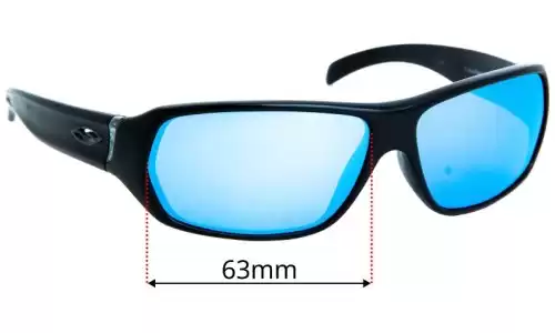 Sunglass Fix Lentilles de Remplacement pour Smith Pavilion - 63mm Wide Smith Pavilion Lentilles de Remplacement 63mm wide