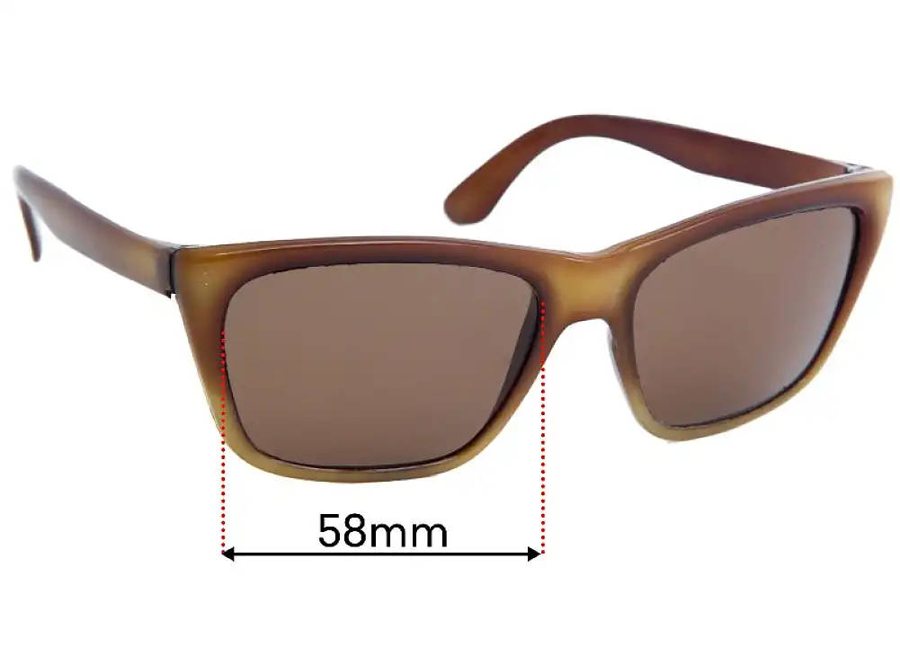 Sunglass Fix Lentilles de Remplacement pour Bolle IREX 100 - 58mm Wide Sunglass Fix Lentilles de Remplacement pour Bolle IREX 100 - 58mm Wide