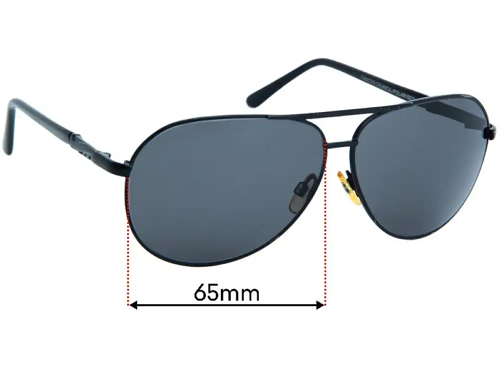 Sunglass Fix Verres de Remplacement pour Cancer Council Derby - 65mm Wide Sunglass Fix Verres de Remplacement pour Cancer Council Derby - 65mm Wide