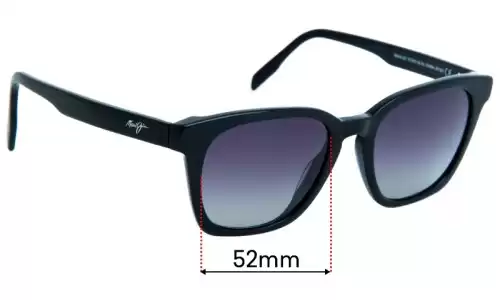 Sunglass Fix Verres de Remplacement pour Maui Jim MJ533 Shave Ice - 52mm Wide Sunglass Fix Verres de Remplacement pour Maui Jim MJ533 Shave Ice - 52mm Wide