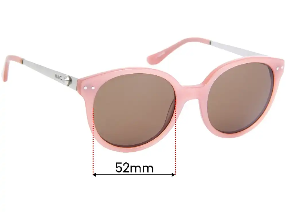 Sunglass Fix Verres de Remplacement pour Mimco Unknown Model - 52mm Wide Sunglass Fix Verres de Remplacement pour Mimco Unknown Model - 52mm Wide