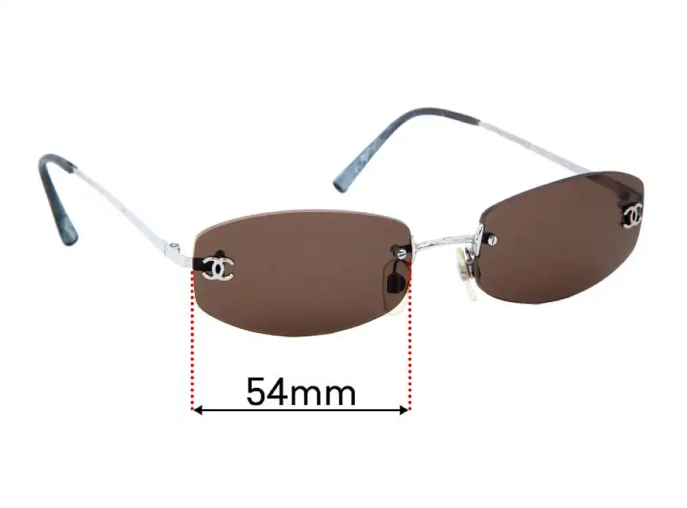 Sunglass Fix Verres de Remplacement pour Chanel 4002 - 54mm Wide Sunglass Fix Verres de Remplacement pour Chanel 4002 - 54mm Wide