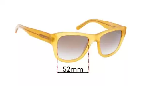Sunglass Fix Verres de Remplacement pour Dolce & Gabbana DG43177 Domenico - 52mm Wide Sunglass Fix Verres de Remplacement pour Dolce & Gabbana DG43177 Domenico - 52mm Wide