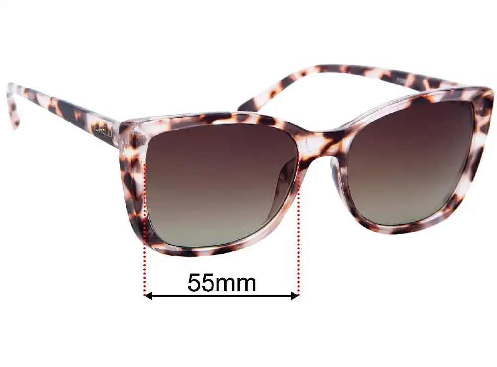 Sunglass Fix Lentilles de Remplacement pour Fiorelli Etta - 55mm Wide Sunglass Fix Lentilles de Remplacement pour Fiorelli Etta - 55mm Wide