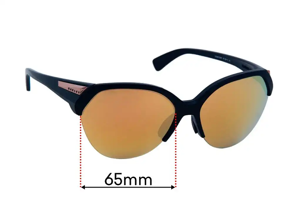 Sunglass Fix Lentilles de Remplacement pour Oakley Trailing Point OO9447 - 65mm Wide Sunglass Fix Lentilles de Remplacement pour Oakley Trailing Point OO9447 - 65mm Wide