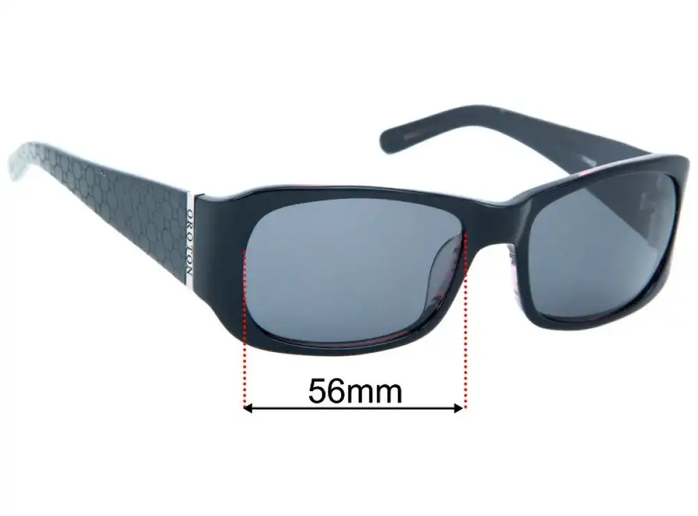 Sunglass Fix Verres de Remplacement pour Oroton Enchant - 56mm Wide Sunglass Fix Verres de Remplacement pour Oroton Enchant - 56mm Wide