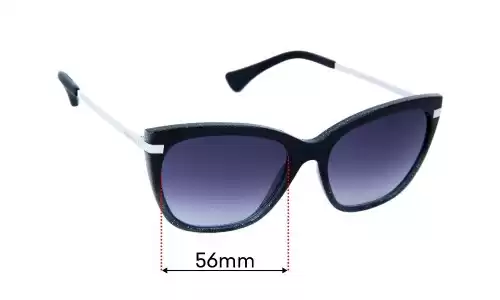 Sunglass Fix Lentilles de Remplacement pour Polo RA 5267 - 56mm Wide Polo RA 5267 Lentilles de Remplacement 56mm wide