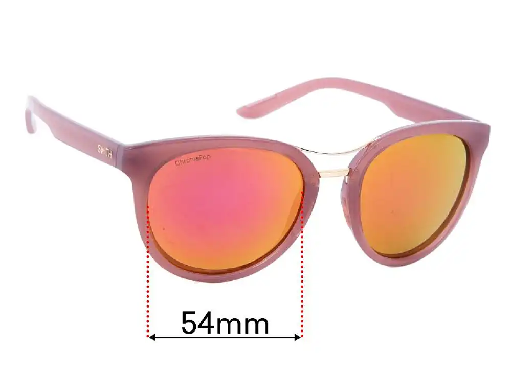 Sunglass Fix Lentilles de Remplacement pour Smith Bridgetown - 54mm Wide Sunglass Fix Lentilles de Remplacement pour Smith Bridgetown - 54mm Wide