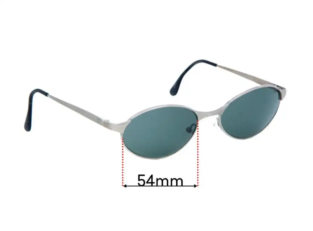 Sunglass Fix Verres de Remplacement pour Vuarnet Pouilloux Ref 055 - 54mm Wide Sunglass Fix Verres de Remplacement pour Vuarnet Pouilloux Ref 055 - 54mm Wide