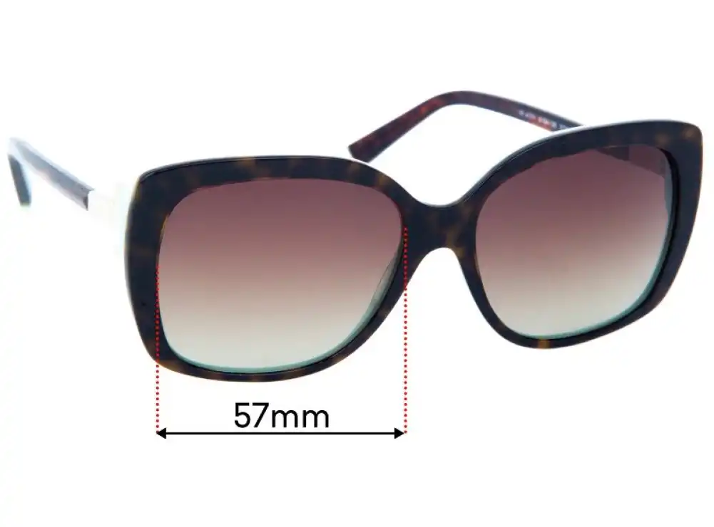 Sunglass Fix Verres de Remplacement pour Tiffany & Co TF 4171 - 57mm Wide Sunglass Fix Verres de Remplacement pour Tiffany & Co TF 4171 - 57mm Wide