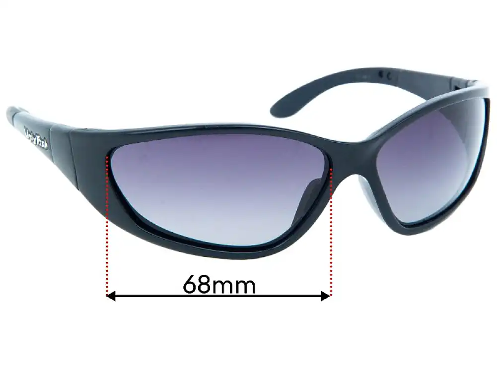 Sunglass Fix Verres de Remplacement pour Ugly Fish PE/SUN 360 - 68mm Wide Sunglass Fix Verres de Remplacement pour Ugly Fish PE/SUN 360 - 68mm Wide