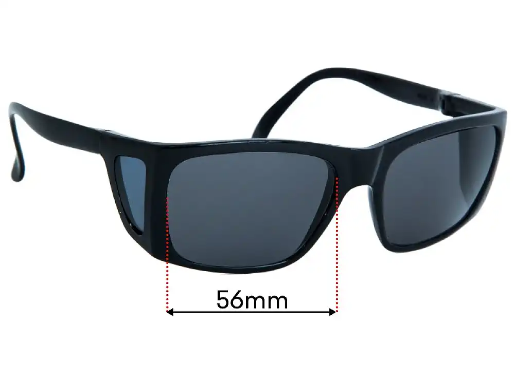 Sunglass Fix Lentilles de Remplacement pour Bolle 711 - 56mm Wide Sunglass Fix Lentilles de Remplacement pour Bolle 711 - 56mm Wide