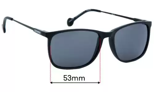 Sunglass Fix Verres de Remplacement pour Converse Sun Rx 02 - 53mm Wide Sunglass Fix Verres de Remplacement pour Converse Sun Rx 02 - 53mm Wide