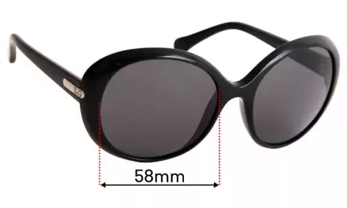 Sunglass Fix Verres de Remplacement pour Dolce & Gabbana DG8085 - 58mm Wide Sunglass Fix Verres de Remplacement pour Dolce & Gabbana DG8085 - 58mm Wide