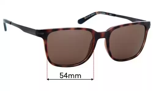 Sunglass Fix Verres de Remplacement pour Gant GA7031-1 Sun Rx 01 - 54mm Wide Sunglass Fix Verres de Remplacement pour Gant GA7031-1 Sun Rx 01 - 54mm Wide