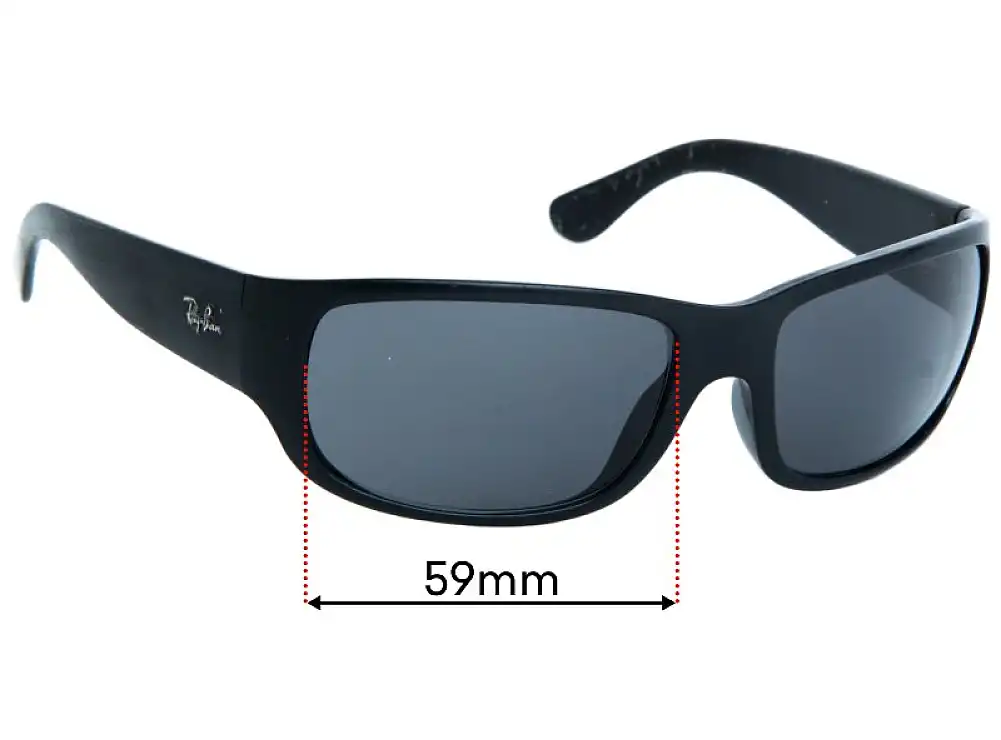 Sunglass Fix Verres de Remplacement pour Ray-Ban RB4095 - 59mm Wide Sunglass Fix Verres de Remplacement pour Ray-Ban RB4095 - 59mm Wide