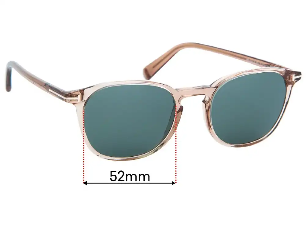 Sunglass Fix Verres de Remplacement pour Tom Ford TF5583-B - 52mm Wide Sunglass Fix Verres de Remplacement pour Tom Ford TF5583-B - 52mm Wide