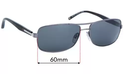 Sunglass Fix Verres de Remplacement pour Tommy Hilfiger TH Sun Rx 05 - 60mm Wide Sunglass Fix Verres de Remplacement pour Tommy Hilfiger TH Sun Rx 05 - 60mm Wide