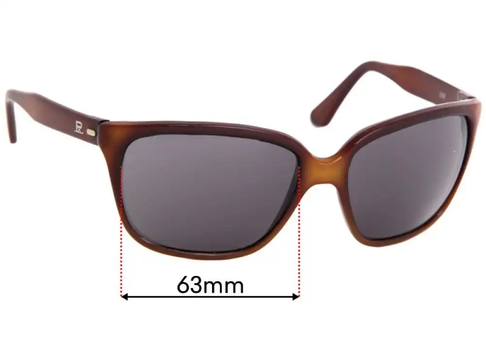 Sunglass Fix Verres de Remplacement pour Vuarnet Pouilloux 009 - 63mm Wide Sunglass Fix Verres de Remplacement pour Vuarnet Pouilloux 009 - 63mm Wide
