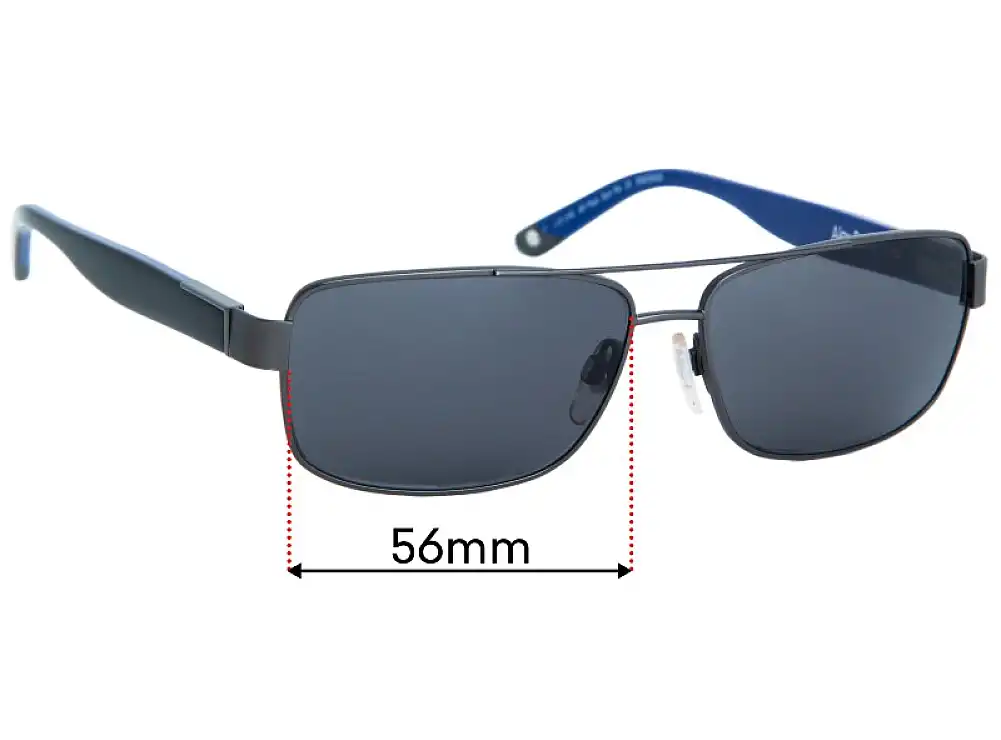 Sunglass Fix Verres de Remplacement pour Alex Perry AP Sun Rx 10 - 56mm Wide Sunglass Fix Verres de Remplacement pour Alex Perry AP Sun Rx 10 - 56mm Wide