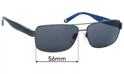 Sunglass Fix Verres de Remplacement pour Alex Perry AP Sun Rx 10 - 56mm Wide Sunglass Fix Verres de Remplacement pour Alex Perry AP Sun Rx 10 - 56mm Wide