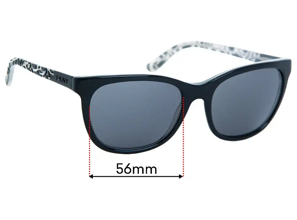 Sunglass Fix Verres de Remplacement pour DKNY DY4115 - 56mm Wide Sunglass Fix Verres de Remplacement pour DKNY DY4115 - 56mm Wide