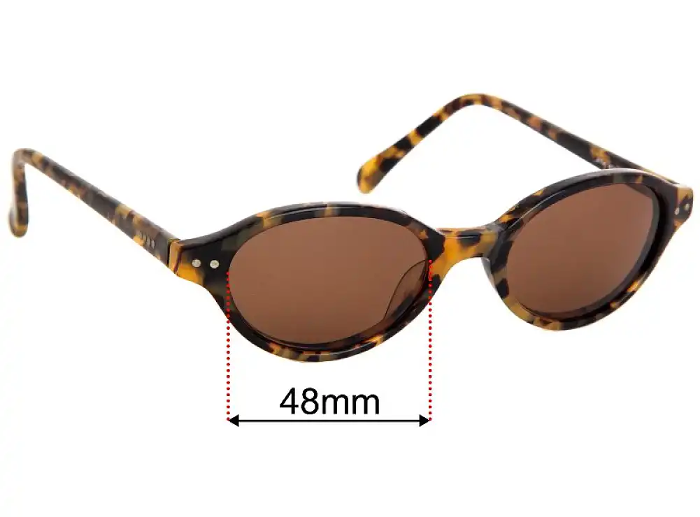 Sunglass Fix Verres de Remplacement pour DKNY Hayworth - 48mm Wide Sunglass Fix Verres de Remplacement pour DKNY Hayworth - 48mm Wide