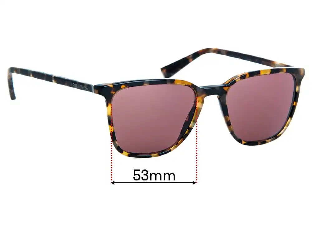 Sunglass Fix Verres de Remplacement pour Dolce & Gabbana DG4301 - 53mm Wide Sunglass Fix Verres de Remplacement pour Dolce & Gabbana DG4301 - 53mm Wide