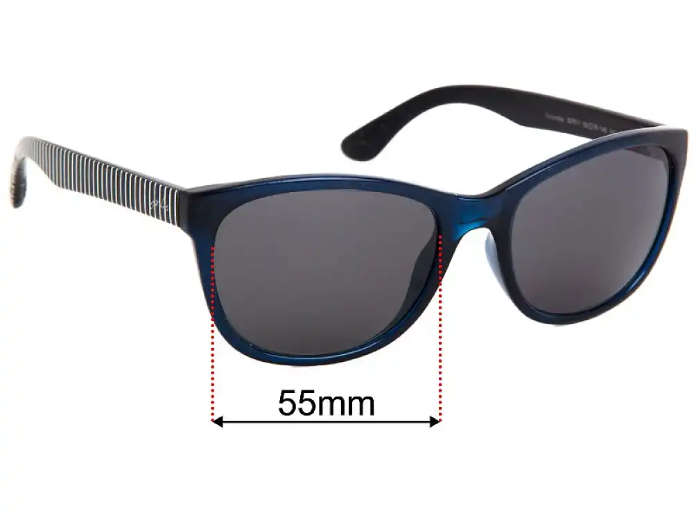 Sunglass Fix Lentilles de Remplacement pour Joules Salcombe JS7011 - 55mm Wide Sunglass Fix Lentilles de Remplacement pour Joules Salcombe JS7011 - 55mm Wide