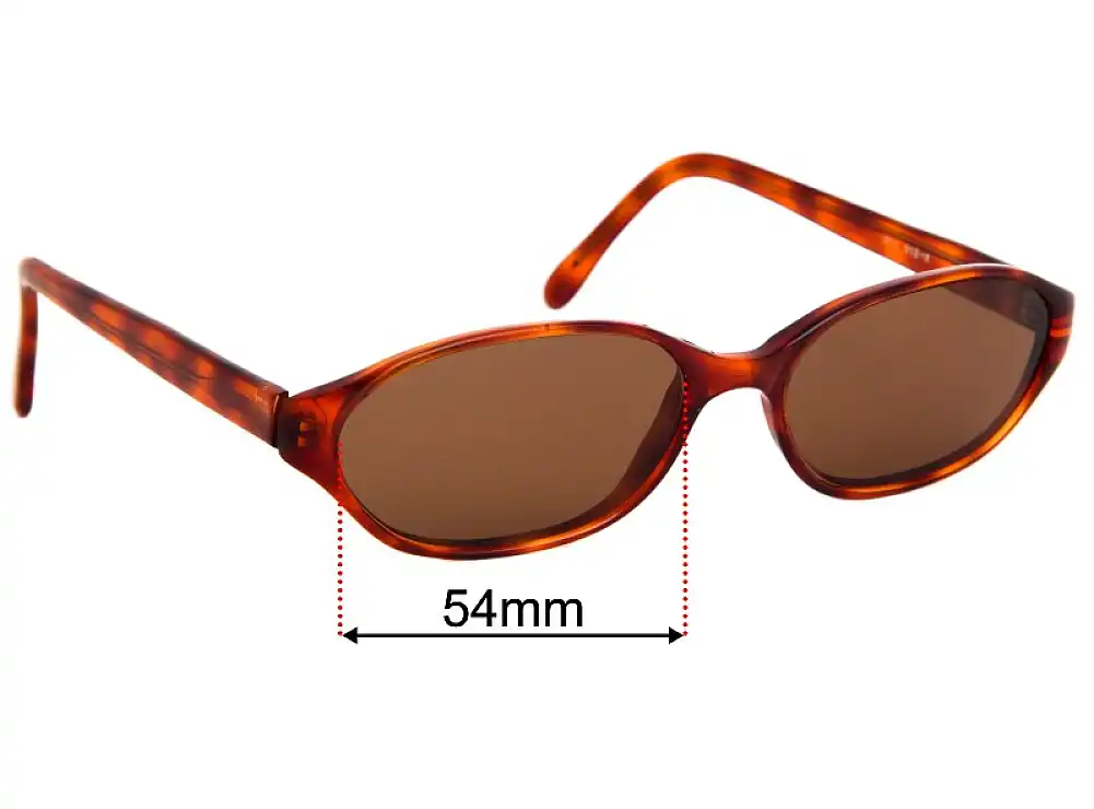 Sunglass Fix Lentilles de Remplacement pour Lifestyle PL-1332 - 54mm Wide Sunglass Fix Lentilles de Remplacement pour Lifestyle PL-1332 - 54mm Wide