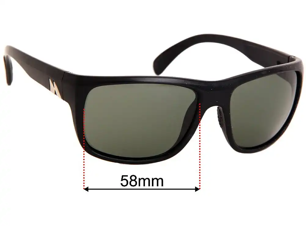 Sunglass Fix Lentilles de Remplacement pour Mako Apex - 58mm Wide Sunglass Fix Lentilles de Remplacement pour Mako Apex - 58mm Wide
