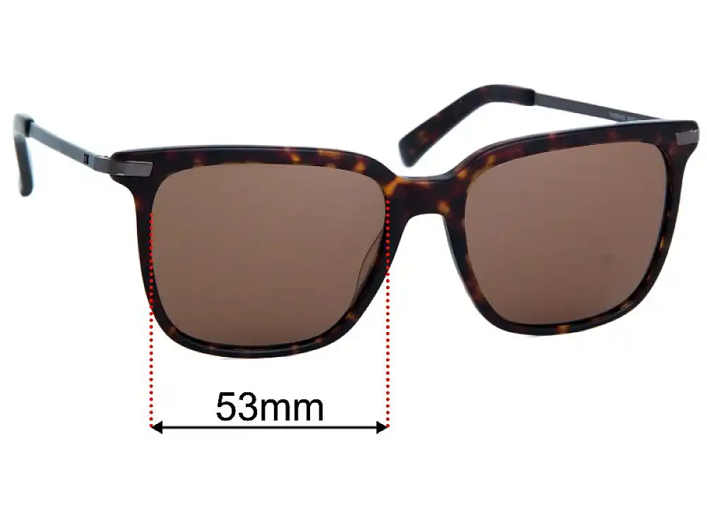Sunglass Fix Verres de Remplacement pour Otis Crossroads - 53mm Wide Sunglass Fix Verres de Remplacement pour Otis Crossroads - 53mm Wide