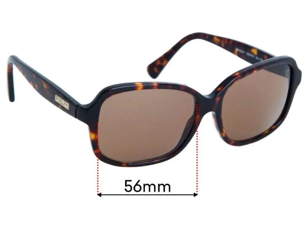 Sunglass Fix Lentilles de Remplacement pour Ralph Lauren RA 5216 - 56mm Wide Sunglass Fix Lentilles de Remplacement pour Ralph Lauren RA 5216 - 56mm Wide