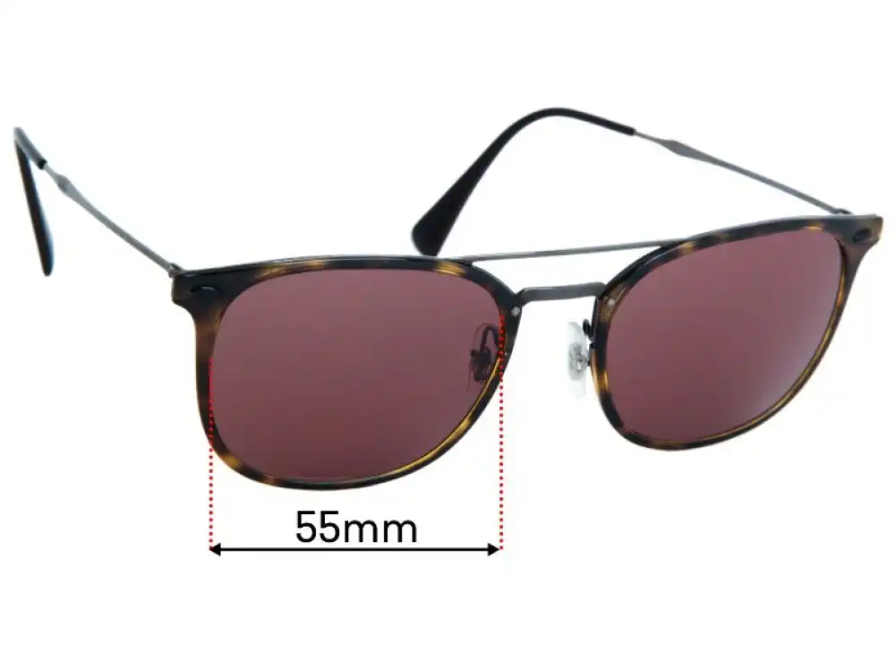 Sunglass Fix Verres de Remplacement pour Ray-Ban RB4286 - 55mm Wide Sunglass Fix Verres de Remplacement pour Ray-Ban RB4286 - 55mm Wide