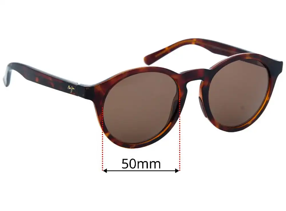 Sunglass Fix Verres de Remplacement pour Maui Jim MJ784 Pineapple - 50mm Wide Sunglass Fix Verres de Remplacement pour Maui Jim MJ784 Pineapple - 50mm Wide