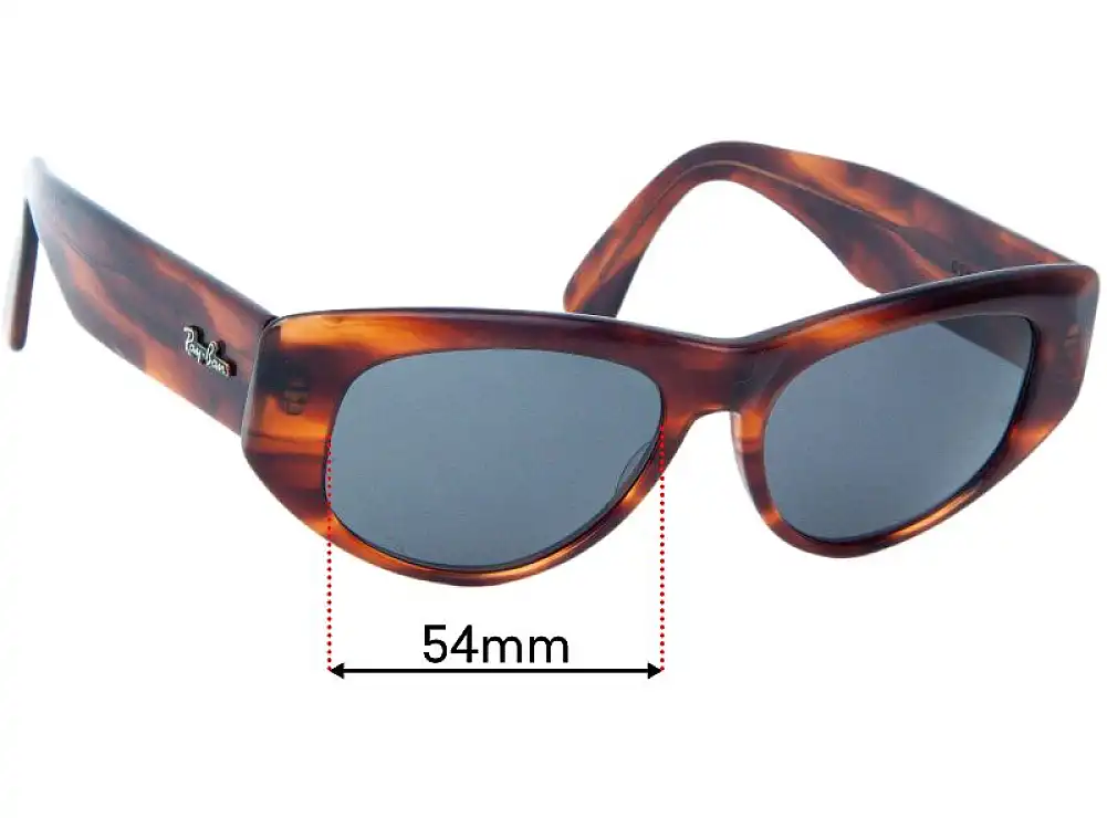 Sunglass Fix Lentilles de Remplacement pour Ray-Ban Dekko - 54mm Wide Sunglass Fix Lentilles de Remplacement pour Ray-Ban Dekko - 54mm Wide