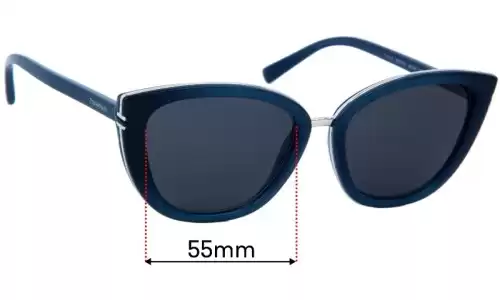 Sunglass Fix Lentilles de Remplacement pour Tiffany & Co TF4152 - 55mm Wide Tiffany & Co TF4152 Lentilles de Remplacement 55mm wide