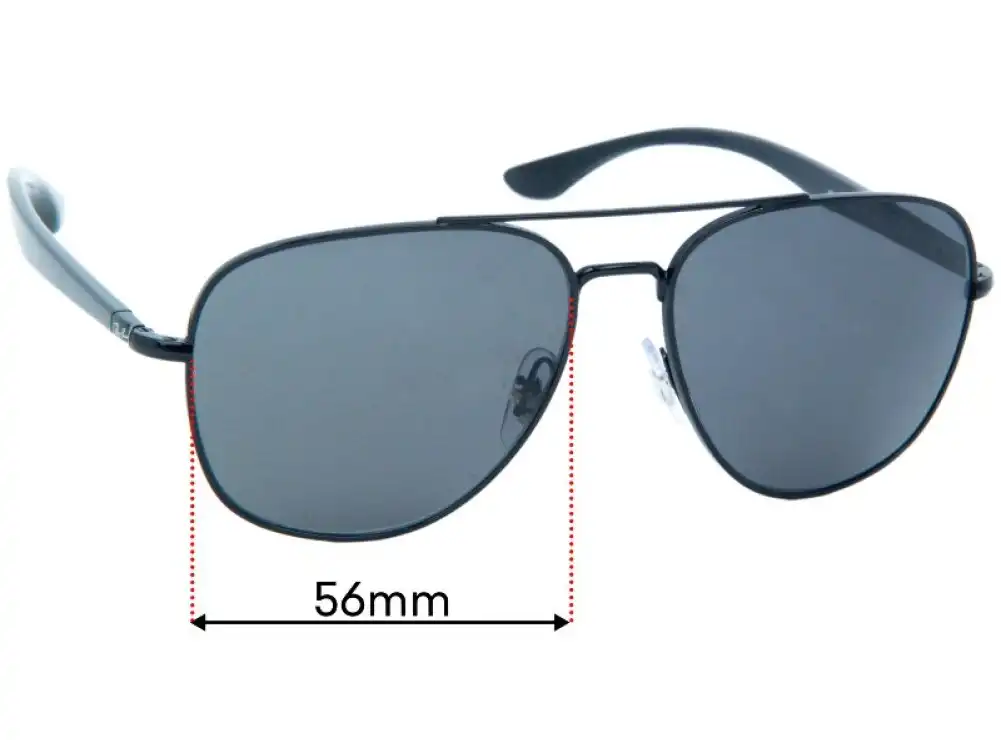 Sunglass Fix Lentilles de Remplacement pour Ray-Ban RB3683 - 56mm Wide Sunglass Fix Lentilles de Remplacement pour Ray-Ban RB3683 - 56mm Wide