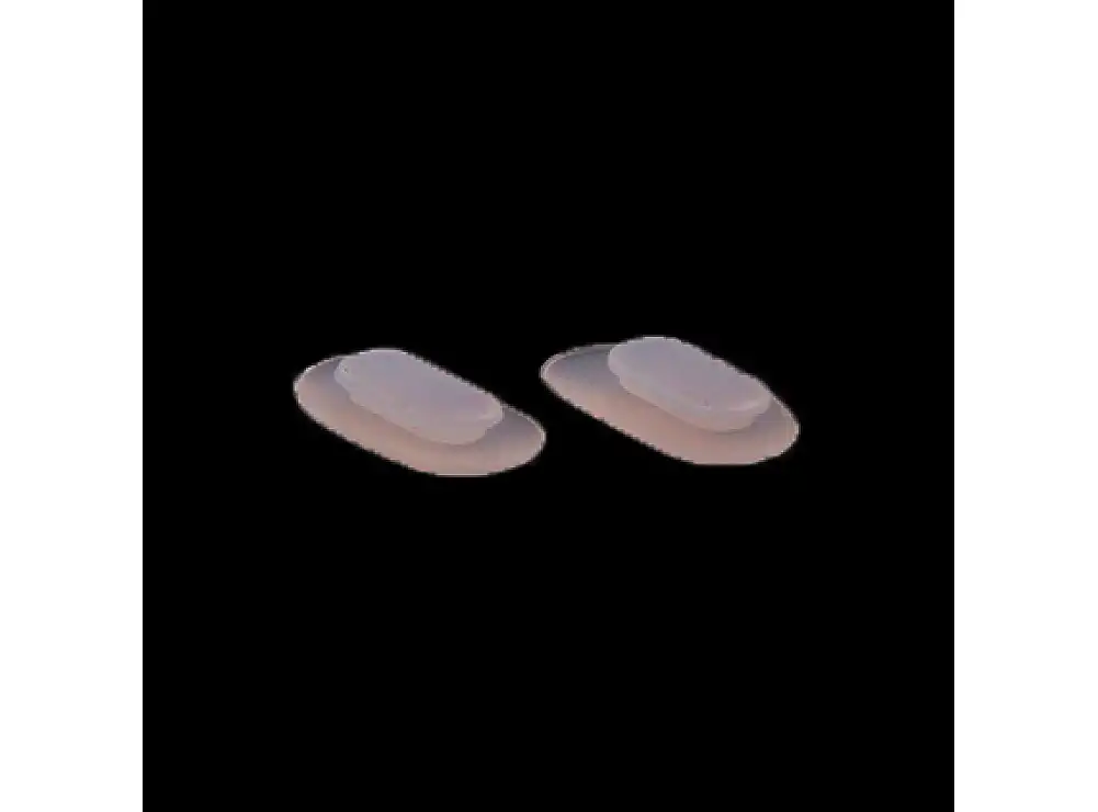 15mm D Shape (Cloudy) System 3 Silicone Nose Pads 15mm D Shape (Cloudy) System 3 Silicone Nose Pads