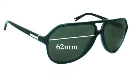 Sunglass Fix Verres de Remplacement pour Dolce & Gabbana DG4102 - 62mm Wide Sunglass Fix Verres de Remplacement pour Dolce & Gabbana DG4102 - 62mm Wide