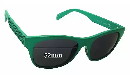 Sunglass Fix Verres de Remplacement pour Adidas Unique Edition - 52mm Wide Sunglass Fix Verres de Remplacement pour Adidas Unique Edition - 52mm Wide