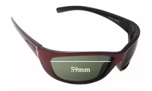 Sunglass Fix Verres de Remplacement pour Arnette Player AN4073 - 59mm Wide Sunglass Fix Verres de Remplacement pour Arnette Player AN4073 - 59mm Wide